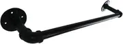 Iron Garment Rod Detachable Hanging Clothes Rack Wall and Ceiling Mounted Closet Rod Industrial Pipe Clothes Rack Hanging Clothes