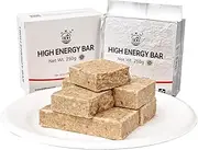 Emergency Food Ration Bars 1 Pack, Original Flavor Survival Tabs Supply for Outdoor Camping Emergency Snowstorm Earthquake Disaster Preparedness Kit with 20 years Long Self Life, 250g/bar