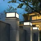 Outdoor Pillar Lamp Home Post Light Garden Gate Pillar Lights Yard Post Lighting