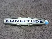 14-18 Jeep Cherokee Grey LONGITUDE EMBLEM NAMEPLATE DECAL OEM NEW MOPAR