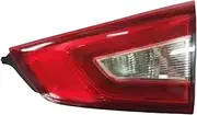 1 Piece Euro Version Tail Light ，Compatible for Nissan Qashqai Dualis J11 2016-2017 Rear Lamp No Bulb with Or Without Rear Fog Light(Euro Right side)