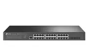 TP-Link SG3428X-M2 Omada 24-Port 2.5GBASE-T L2+ Managed Switch with 4 10GE SFP+ Slots, Integration with Omada SDN Controller, Static Routing, OAM, DDM SG3428X-M2