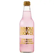 Organic Famous Soda Co Pink Lemonade Bulk Buy 6 x 330ml – Fresh, healthy organic delivery | Doorstep Organics.