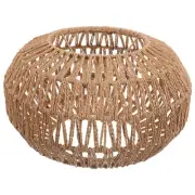 GANAZONO Woven Paper Rope Lamp Shade Simulation Rattan Pendant Light Shade Ce...
