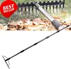 Garden Rake, Metal, 17 Tines, Heavy Duty, Lawn & Leaf