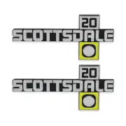 HOLLEY 04-550 1981-88 C/K SCOTTSDALE20 FNDR EMBLM