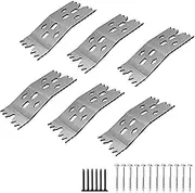 Slab Flattening Dogs | Woodworking Tools Router Sled Stainless Steel Pinch Dogs | Portable Wood Board Fixing Clamp Woodpecker Mill Accessories for Carpenter Operators