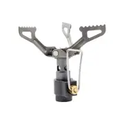 Titanium Outdoor Gas Stove 2700W Mini Camping Burner Silver