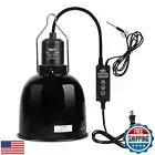 LUCKY HERP Reptile Light Fixture 100W (No Temperature Control Function), Alum