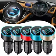 Car Cigarette Lighter Socket Splitter Plug Fast 3.1A Smart Dual USB Adapter V9