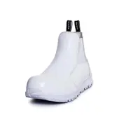 MACK Tuned Slip-On Safety Work Boots - White - MK00TUNED