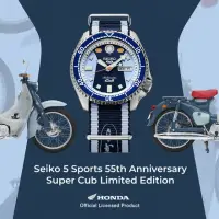在飛比找momo購物網優惠-【SEIKO 精工】5 Sports X HONDA 本田小
