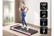 BLACK LORD Treadmill Electric Walking Pad Home Office Gym Fitness Incline MS2 Pink
