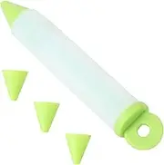 GRIRIW Silicone Chocolate Decorating Pen Piping Pen for Cake Cupcake Decoration Easy to Use Pastry Nozzles with Tips Tool for Creative Baking