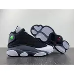 熱銷現貨AIR JORDAN 13“BLACK FLINT”黑白灰黑燧石貓眼男鞋DJ5982-060