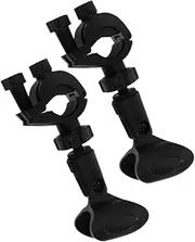 Abaodam 2Sets Rotation Microphone Clips Mic Holder Clamp for Streaming and Recording Compatible with Various Microphone Models Compact and Lightweight Design