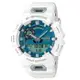 【CASIO 卡西歐】G-SHOCK 藍牙 夏日藍海 亮白藍 跑步訓練 計步 運動系列 GBA-900CB-7A_mm