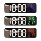 Alarm Clock Adjustable Large LED Display Digital Clock for Office Home