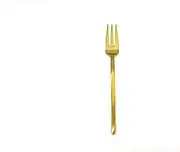 Mepra AZC10801111 Serving Fork Due Ice Oro, Gold