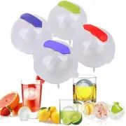 Round Silicone Ice Cube Ball Maker Sphere Molds Bar Whiskey Cocktails