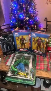 Marvel Legends Hulk 02, Venmo Iron Man Iron Spider Man