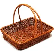 Nagao Basket Washable Bread Basket Square 36cm