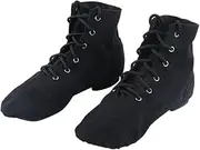 [BESPORTBLE] Girls Canvas Ballet Shoes Boys and Girls Dance Flats Soft Sole for Ballet Jazz