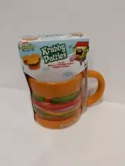 Krabby Patty Mug With Gummy Candy