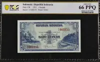 在飛比找Yahoo!奇摩拍賣優惠-【二手】 幣圖一致，全新早期印尼1951，598少見232 