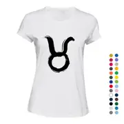 Taurus Zodiac Horoscope Astrological Earth Sign Ladies Women T Shirt Tee Top