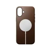 NOMAD Leather Phone Case for iPhone 16 Plus - Brown
