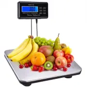 Yescomusa 660lbs LCD AC Digital Floor Bench Scale Postal Platform Shipping 300KG