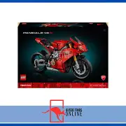 LEGO Technic Ducati Panigale V4S Motorcycle Model Building Set 42202 NO PO BOXES