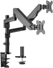 Dual Monitor Full Extension Gas Spring Dual Monitor Arm Fit Most 17"-32" Monitor