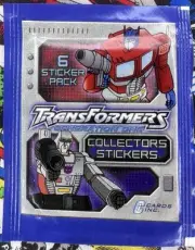 (1) 2003 Hasbro Transformers Generation One Sealed Sticker Pack