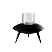 NNETM Space Black Flying Saucer Courtyard Charcoal Stove