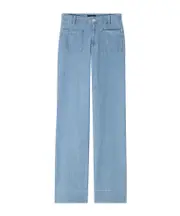 A.P.C. Emilie High-Waist Straight-Leg Jeans 24,25,26,27,31,32 Blue