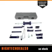 13pc Dent Puller Auto Body Truck Repair Tool Kit w/Slide Hammer