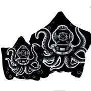 Octopus Diver Towel with Hood