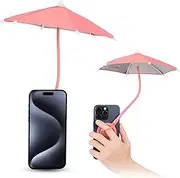 Phone Umbrella for Sun, Magnetic Phone Sun Shade Shield Umbrella, Universal Phone Umbrella Sun Blocker Cover Visor for Beach Pool Outdoor Tiktok YouTube Video Photo Watching Shooting Phone Anti-Glare