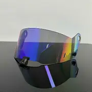 Suitable for STILO ST5 Helmet Visor Face Rally Racing Kart Racing Helmet Shield Lens Rainbow Blue