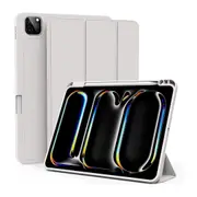 Soft TPU Back Shell Slim Cover Case with Auto Sleep / Wake for iPad Pro 13 (2024)