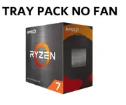 (MOQ 12x If Not Installed On MBs) AMD Ryzen 7 2700X, 8 Cores AM4 CPU, 4.35GHz 20MB 105W No Fan MOQ 12 or Ship Install On MB 1YW (AMDCPU) (TRAY-P)