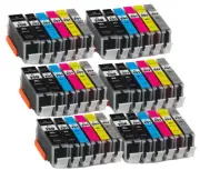 36PK XL Ink Replacement for PGI-250 CLI-251 Canon Pixma iP8720 MG7120 MG7520