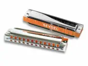 Seydel NONSLIDER CHROMATIC HARMONICA NO SLIDE, NO WINDSAVERS BEND & OVERBLOW
