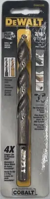 DEWALT DWA1228 7/16" Pilot Point Industrial Cobalt Alloy Steel Drill Bit