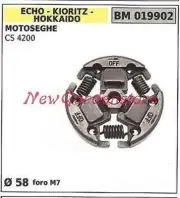 Clutch Complete Echo Engine Chainsaw Cs 4200 Ø 58 Holes m7 019902