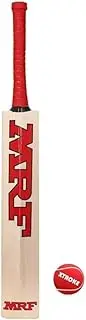 XTROKE Popular Willow Cricket Bat with Ball for Tennis Ball Grip Kids, Boys, Girls, Men, Wood