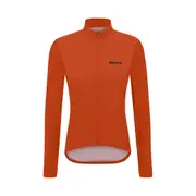Santini RTR Unisex Windbreaker Jacket - Orange Size XS