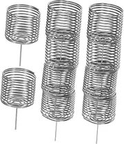 COOPHYA 10pcs Bonsai Fertilizer Boxes Stainless Steel Fertilizer Basket Easy to Use Containers for Home Plants